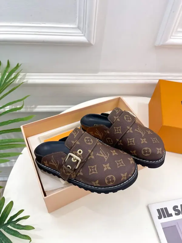 LV Cosy Flat Comfort Clogs — view 1 of 8