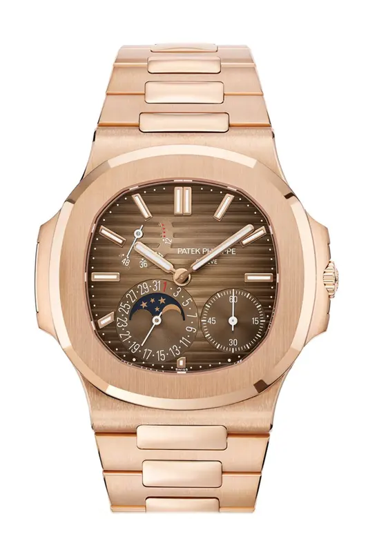 Patek Philippe Nautilus Moon Phase Rose Gold Watch 5712/1R-001 — view 1 of 5